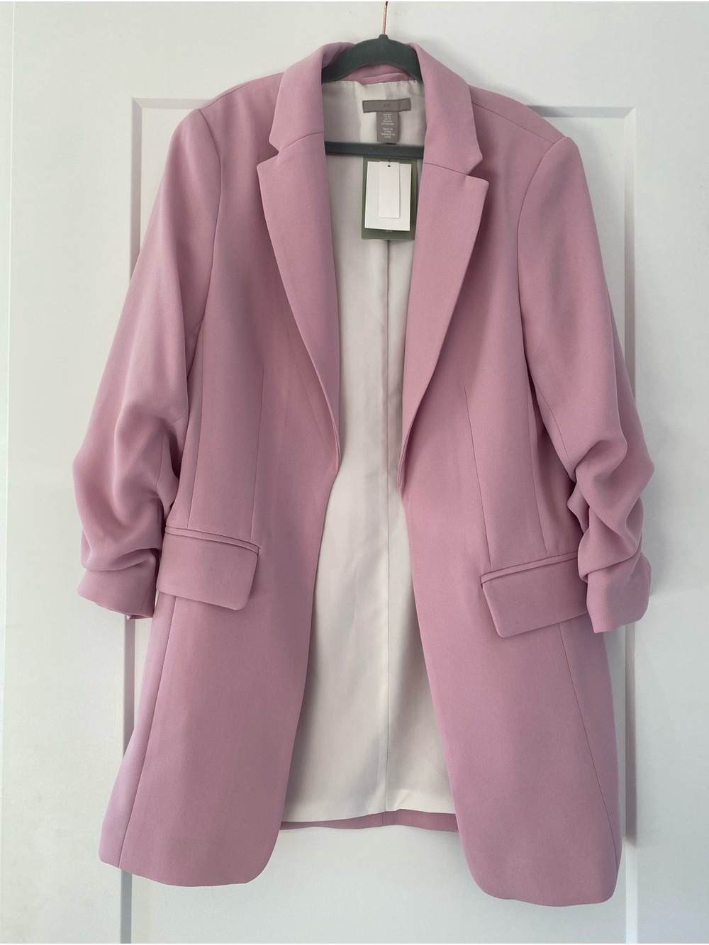H&M Blazer Jacket - Light Mauve